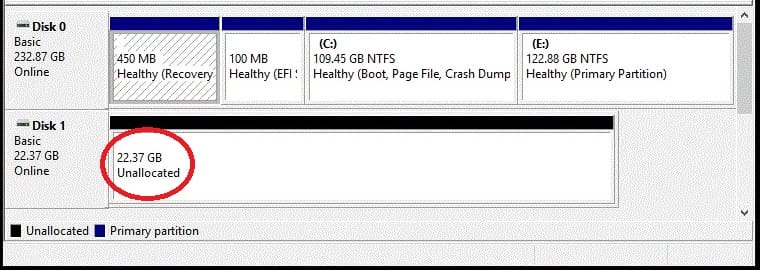 windows 10 disk management