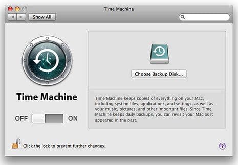 recover lost photos on Mac after update using Time Machine Backup