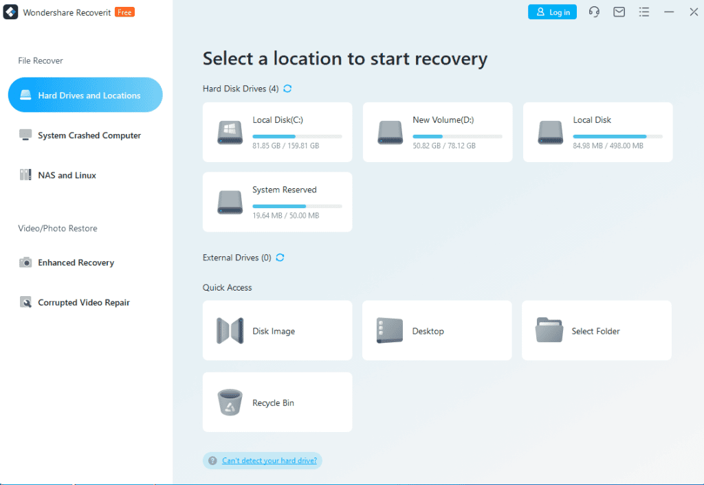 recoverit photo recovery tool