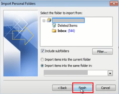 Import-PST-file-into-Outlook-2007