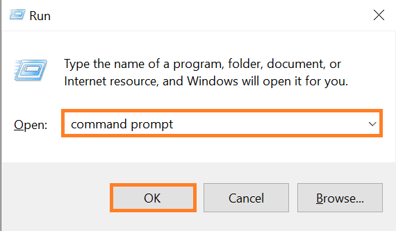 run the command prompt application to fix the usb drive no media