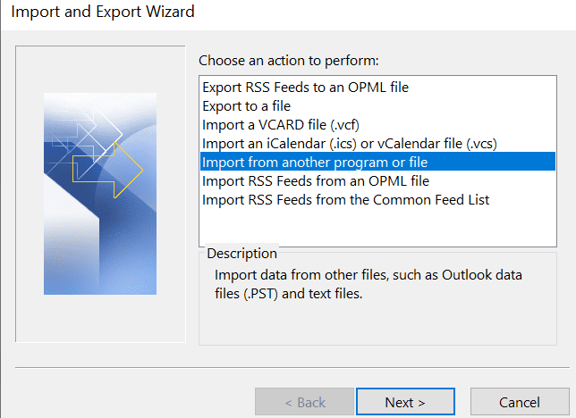 select-import-fromanother-file-option
